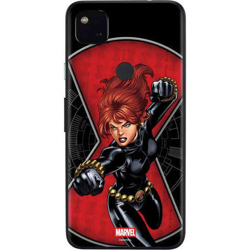 Marvel Black Widow Natasha Romanova Google Pixel 4a Skin
